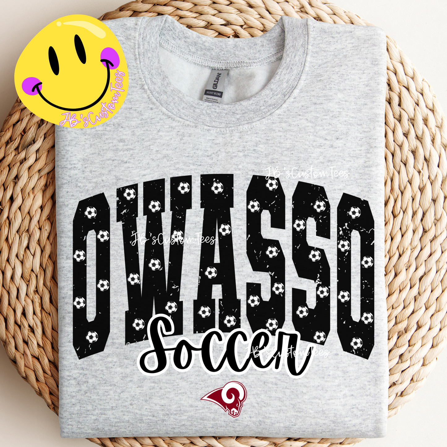 Owasso Soccer Polka Dot Balls
