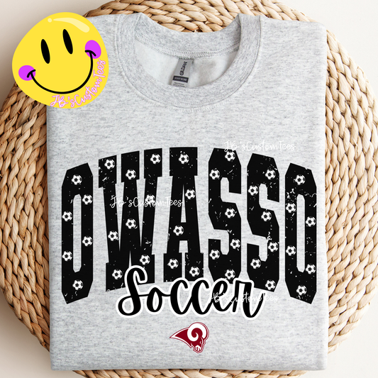 Owasso Soccer Polka Dot Balls