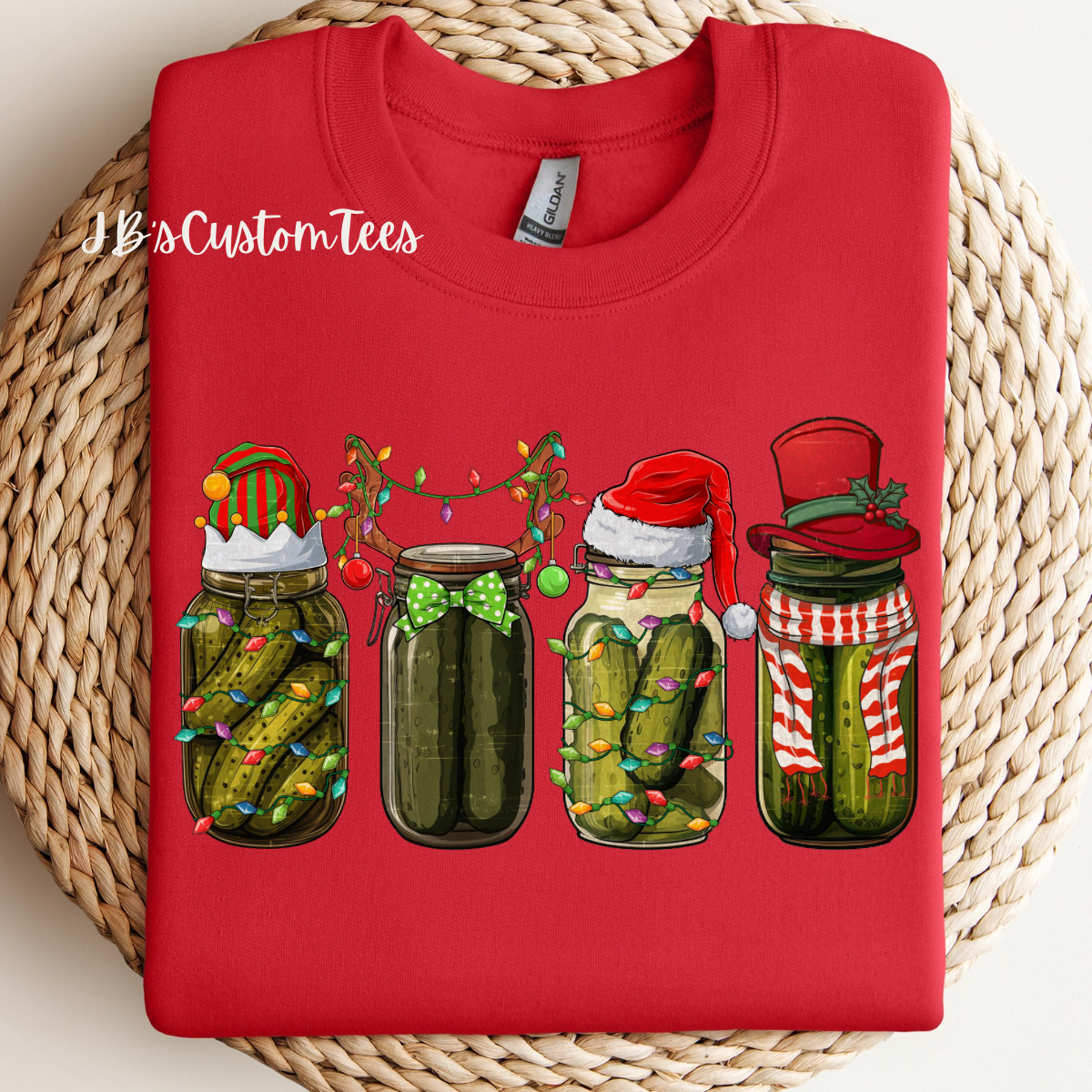 Christmas Pickles Sweatshirt