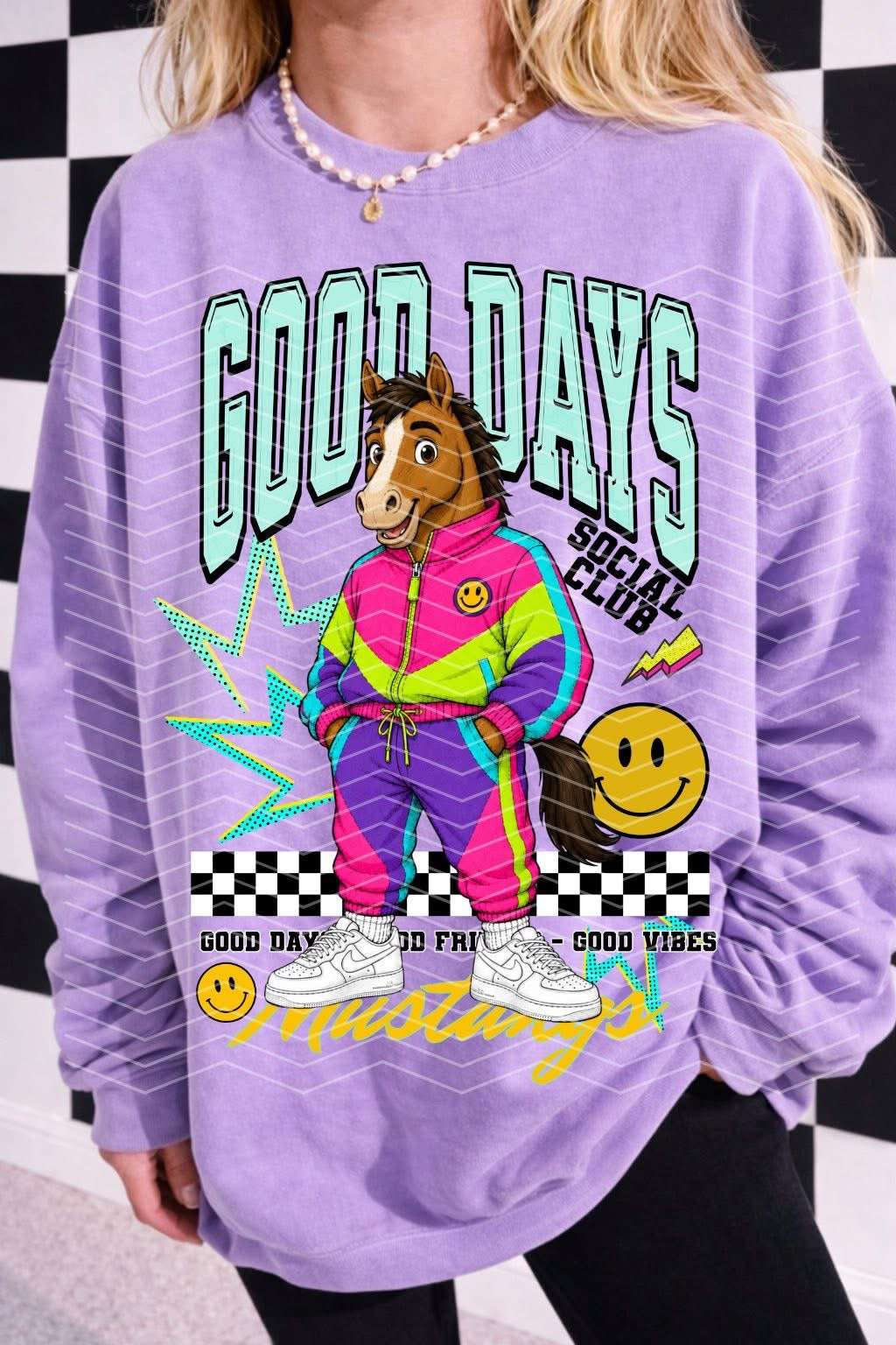 Retro Track Suit Mascot Tee