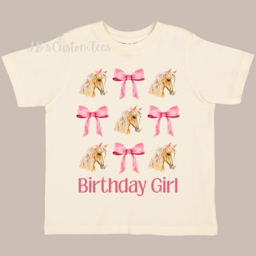 Custom B-Day Shirt for Carly - 3T