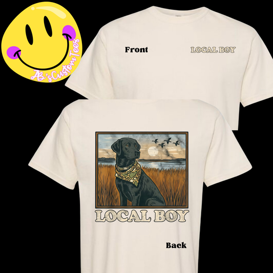 Local Boy Field of Ducks