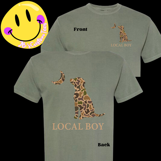 Local Boy Camo Dog