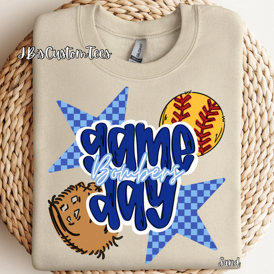 Game Day Bombers Gildan Long Sleeve