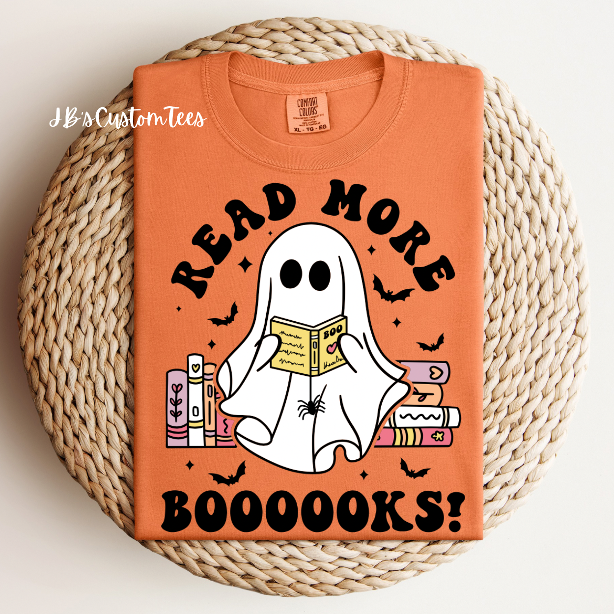 Read More Boooks Comfort Colors Tee