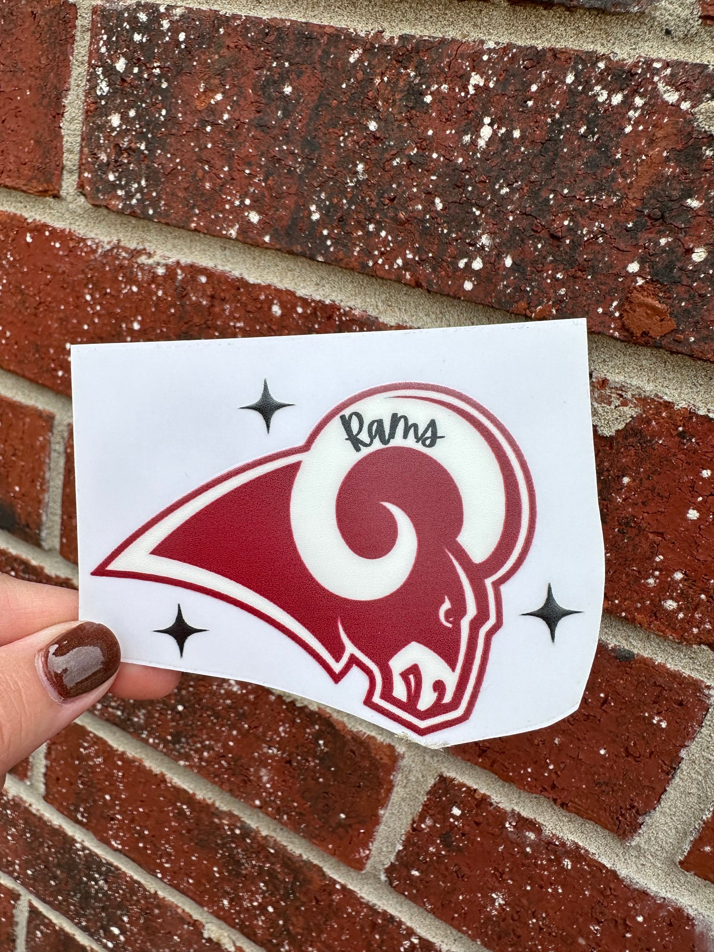 Rams Decal