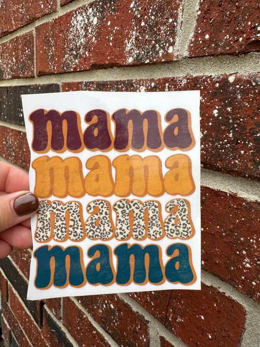 Retro Mama Decal