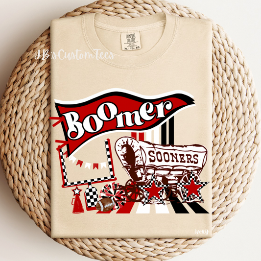 Retro Sooners & Cowboys CC Tee