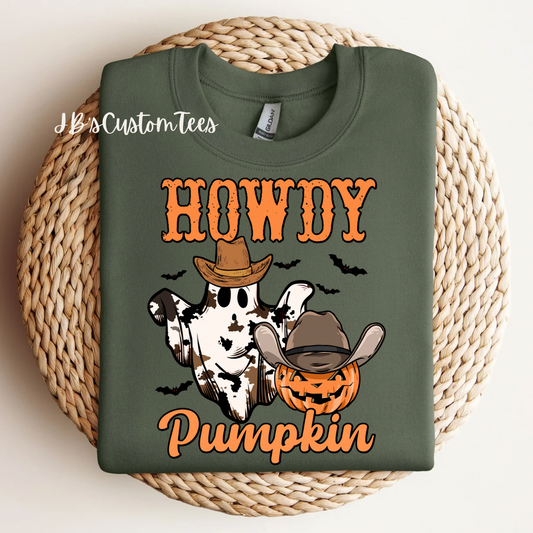 Howdy Pumpkin Sweatshirt