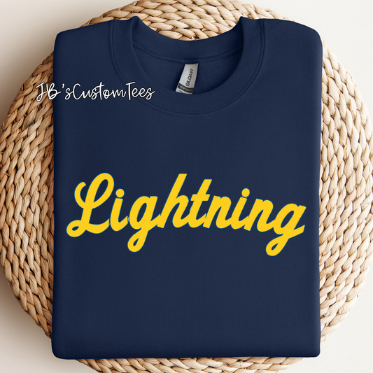 Lightning Cursive