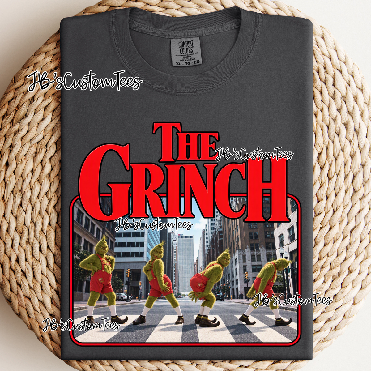 The Grinch takes over downtown Tulsa! - Day time