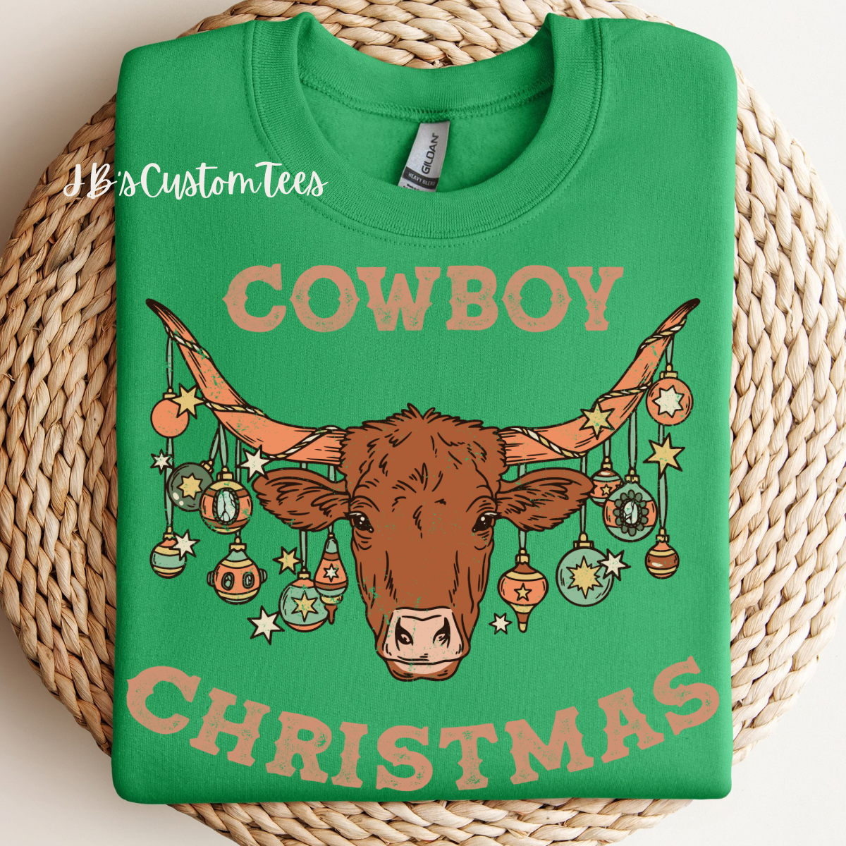 Cowboy Christmas Sweatshirt