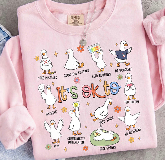 It’s okay to… — Geese