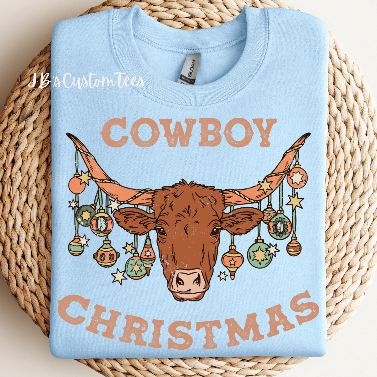 Cowboy Christmas Sweatshirt