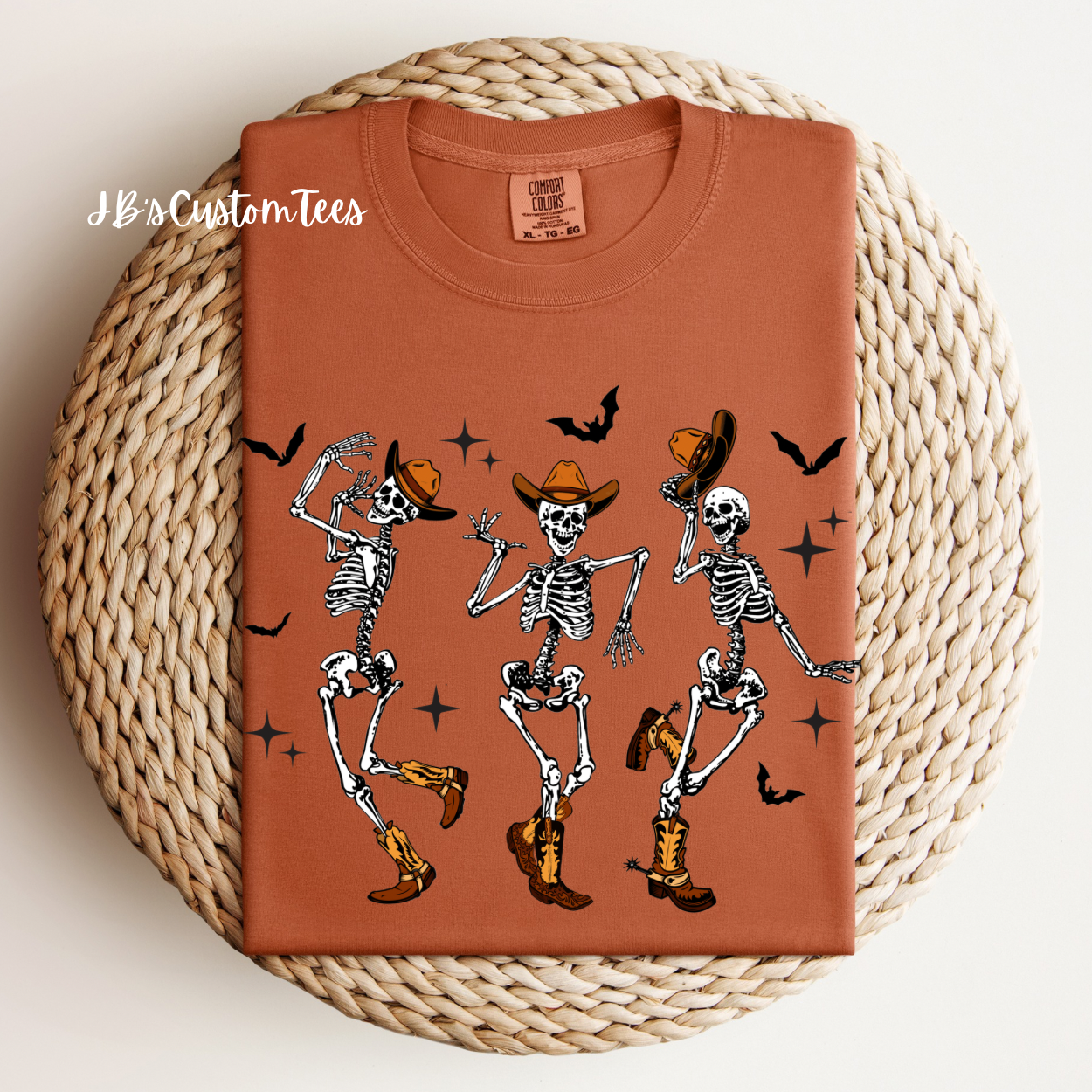 Howdy Skeletons Tee/Sweatshirt