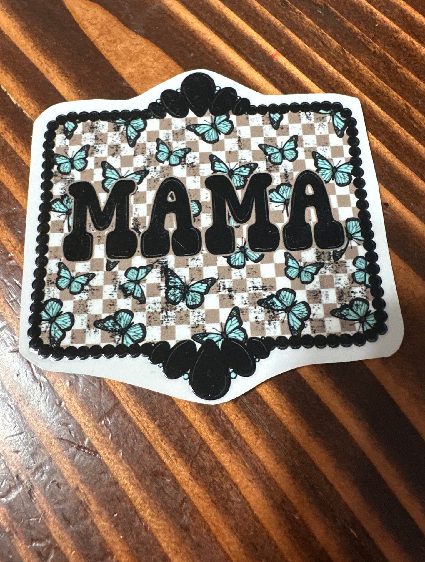 Butterfly Mama Decal