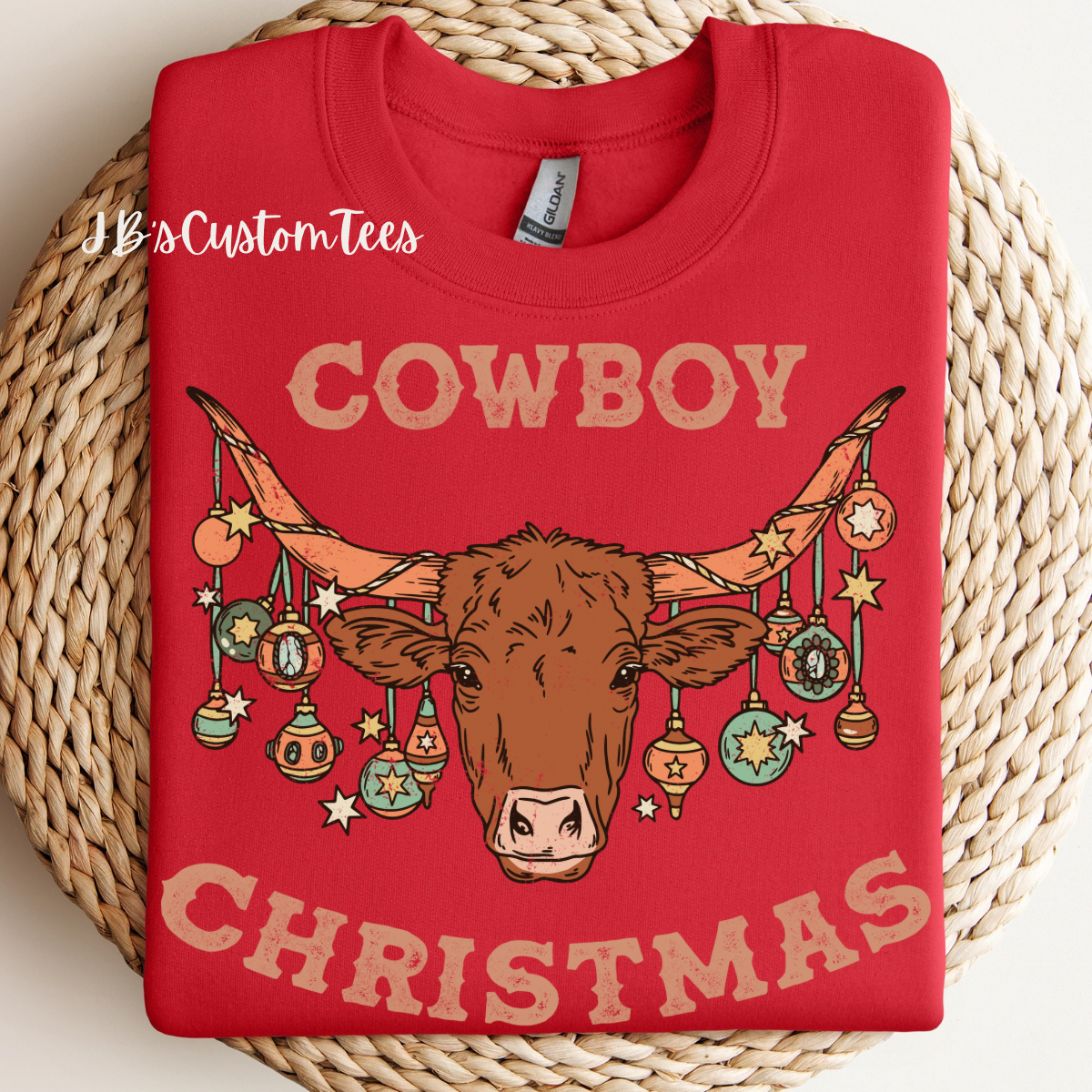 Cowboy Christmas Sweatshirt