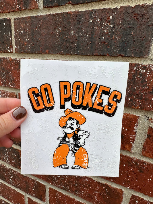 Go Pokes Decal