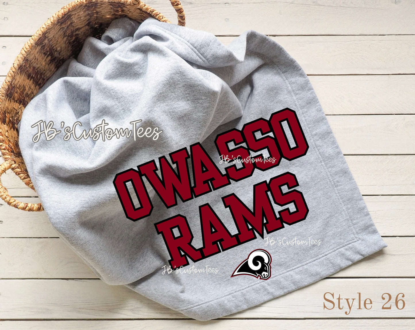 Sport Grey Stadium Blanket