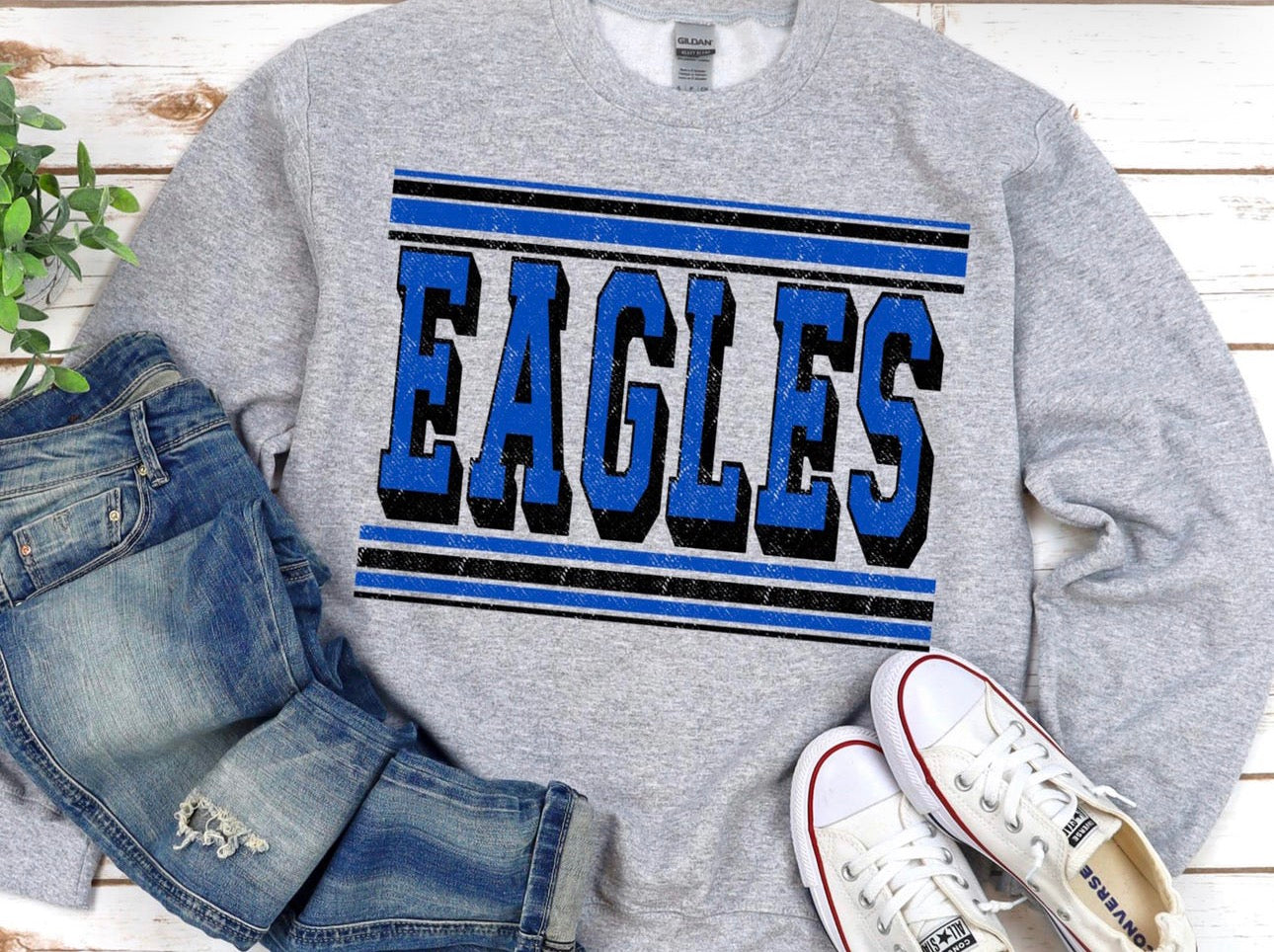 Black & Royal Eagles