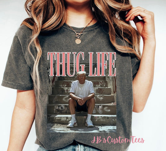 Thug Life Pepper Comfort Colors Tee