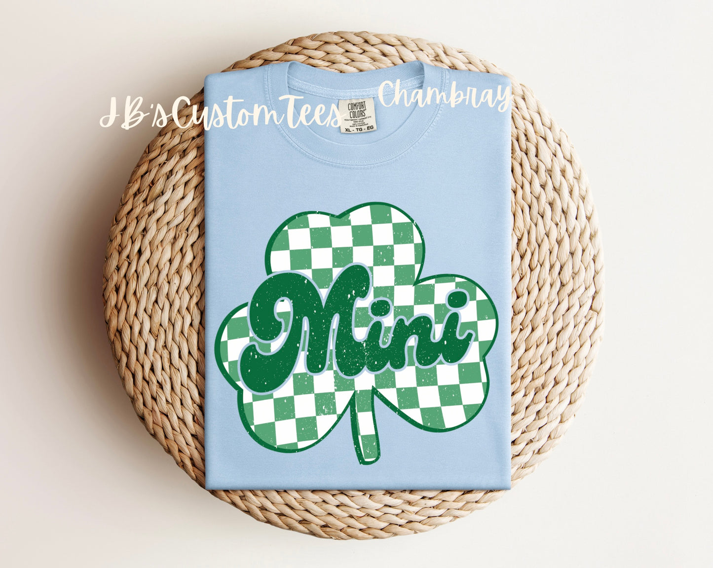 Checkered Mama/Mini Shamrock