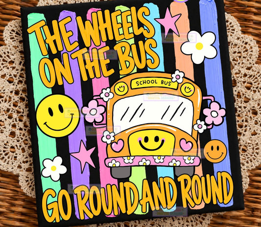 The Wheels On The Bus Go Round & Round