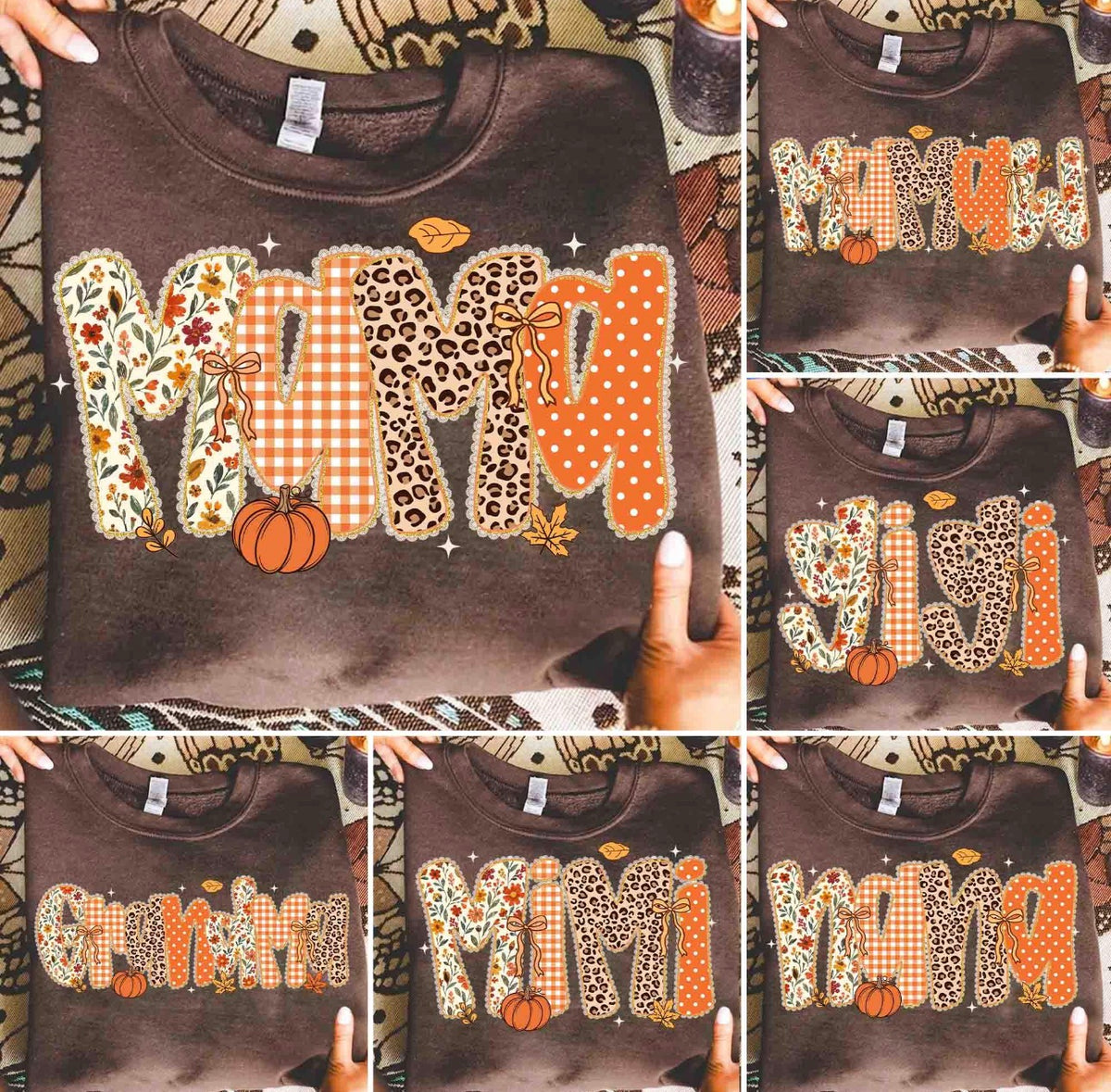 Fall Mama Mamaw Gigi Grandma Mimi Nana