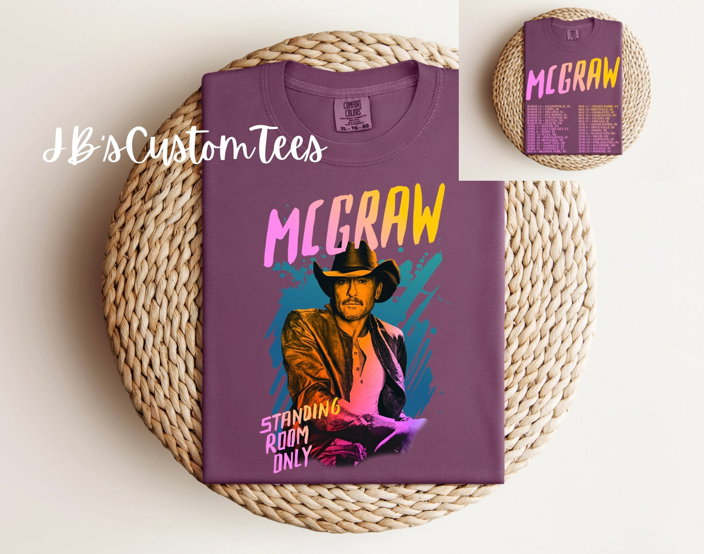 Tim McGraw Comfort Colors Tee