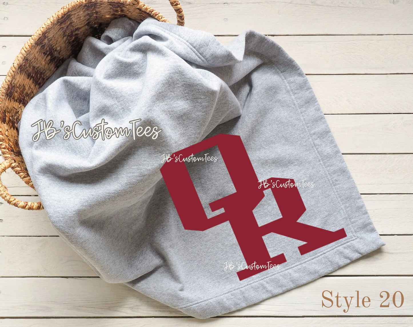 Sport Grey Stadium Blanket