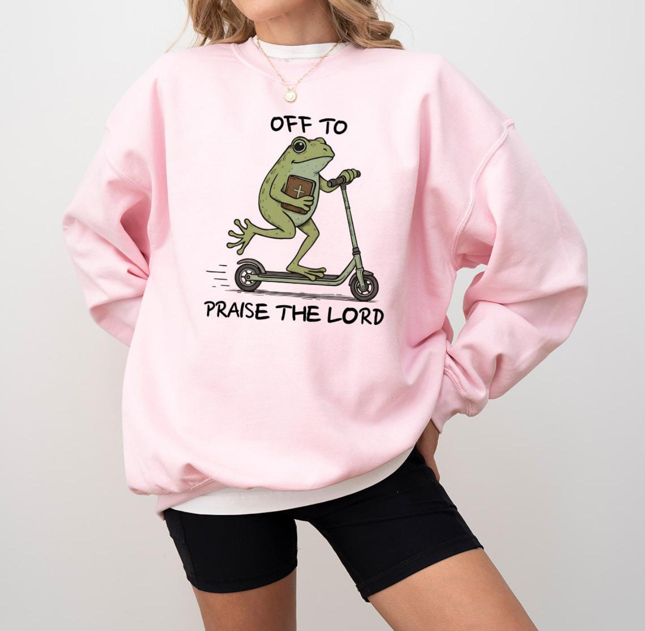Off to praise the Lord!