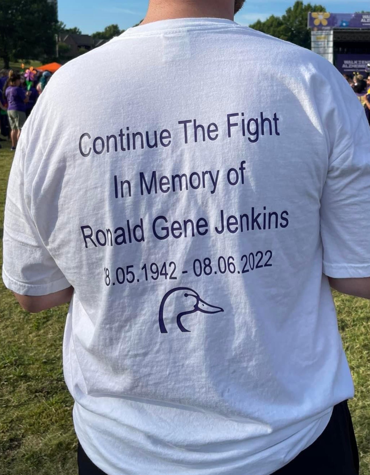 Custom T-shirt For Ronald Jenkins 💜