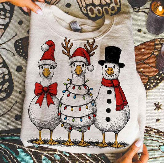 Vintage Christmas Goose