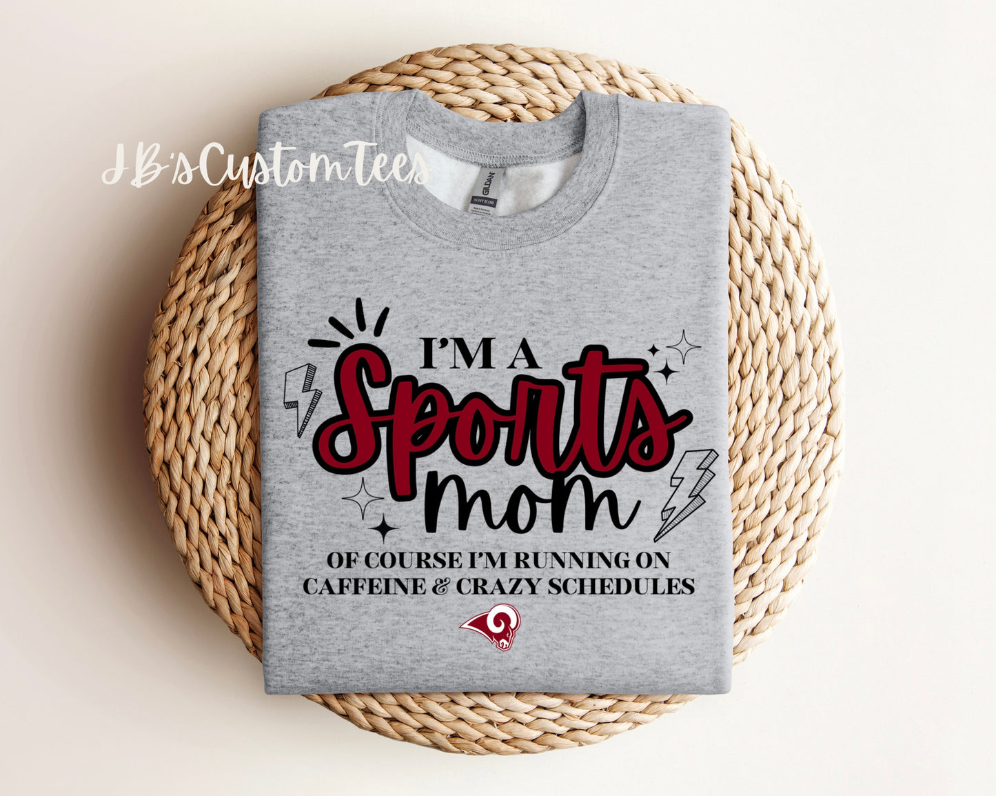 I’m A Sports Mom Gildan Sweatshirt