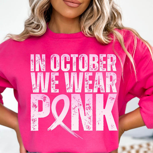 In October We Wear PINK
