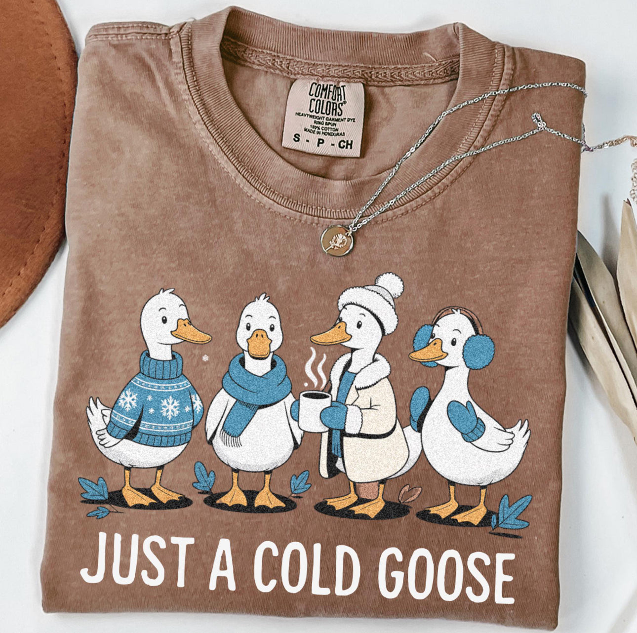 Just a cold goose!
