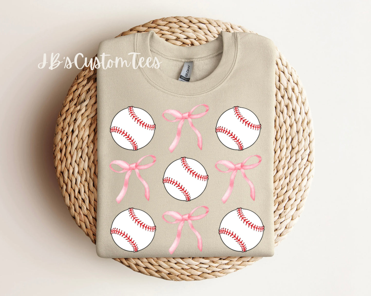 Bows & Baseball Gildan Tee/Sweatshirt