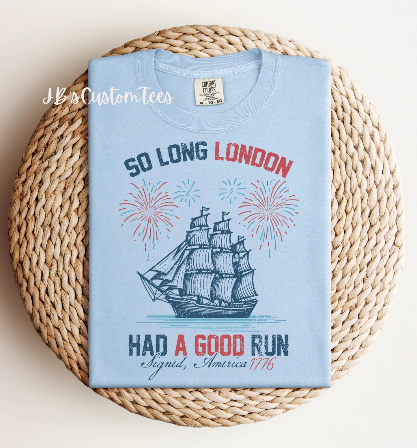 So Long London Comfort Colors Tee