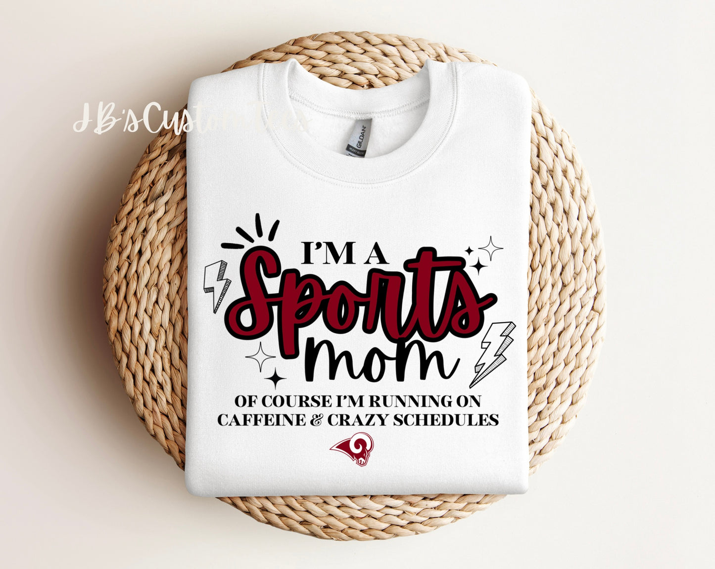 I’m A Sports Mom Gildan Sweatshirt