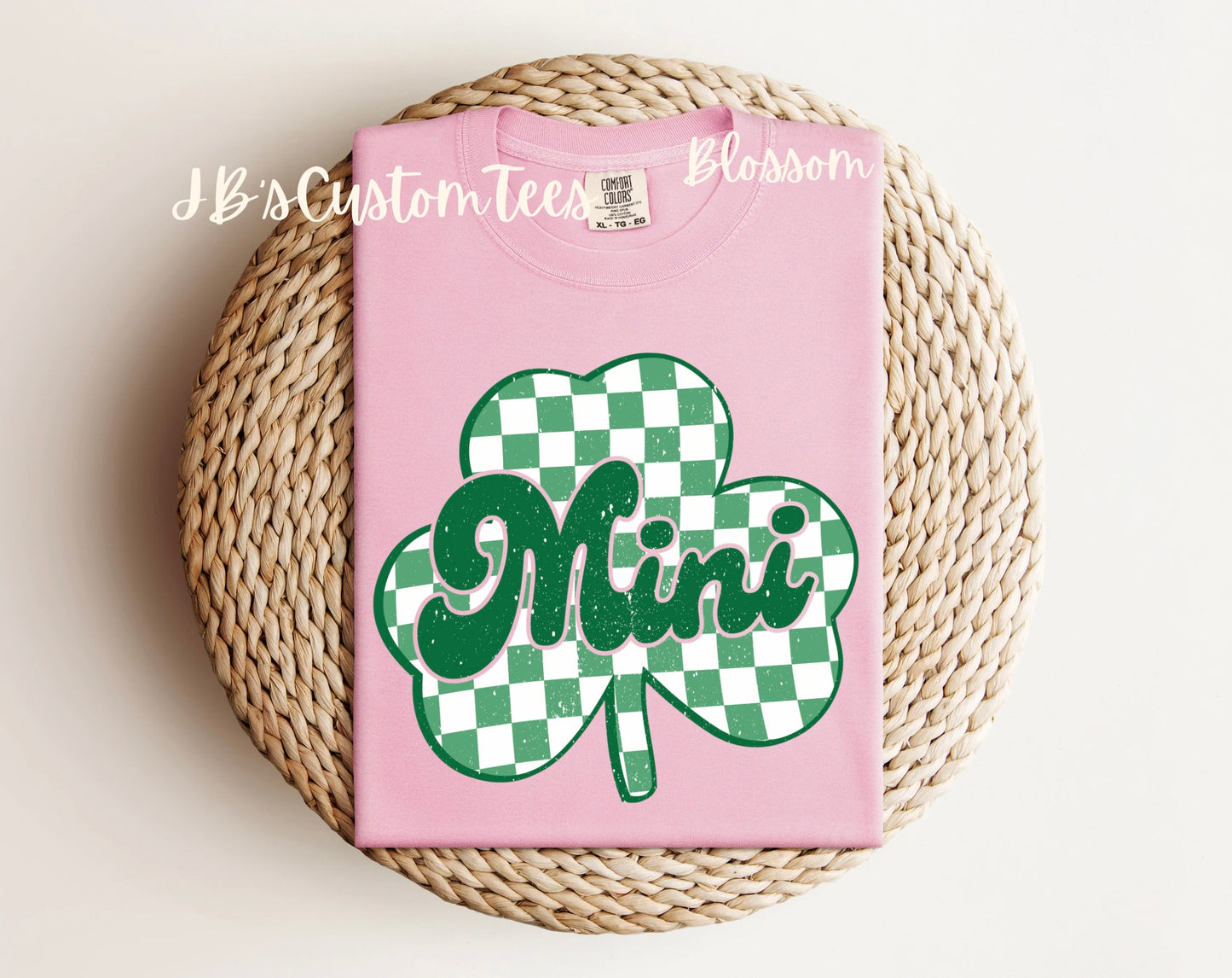 Checkered Mama/Mini Shamrock