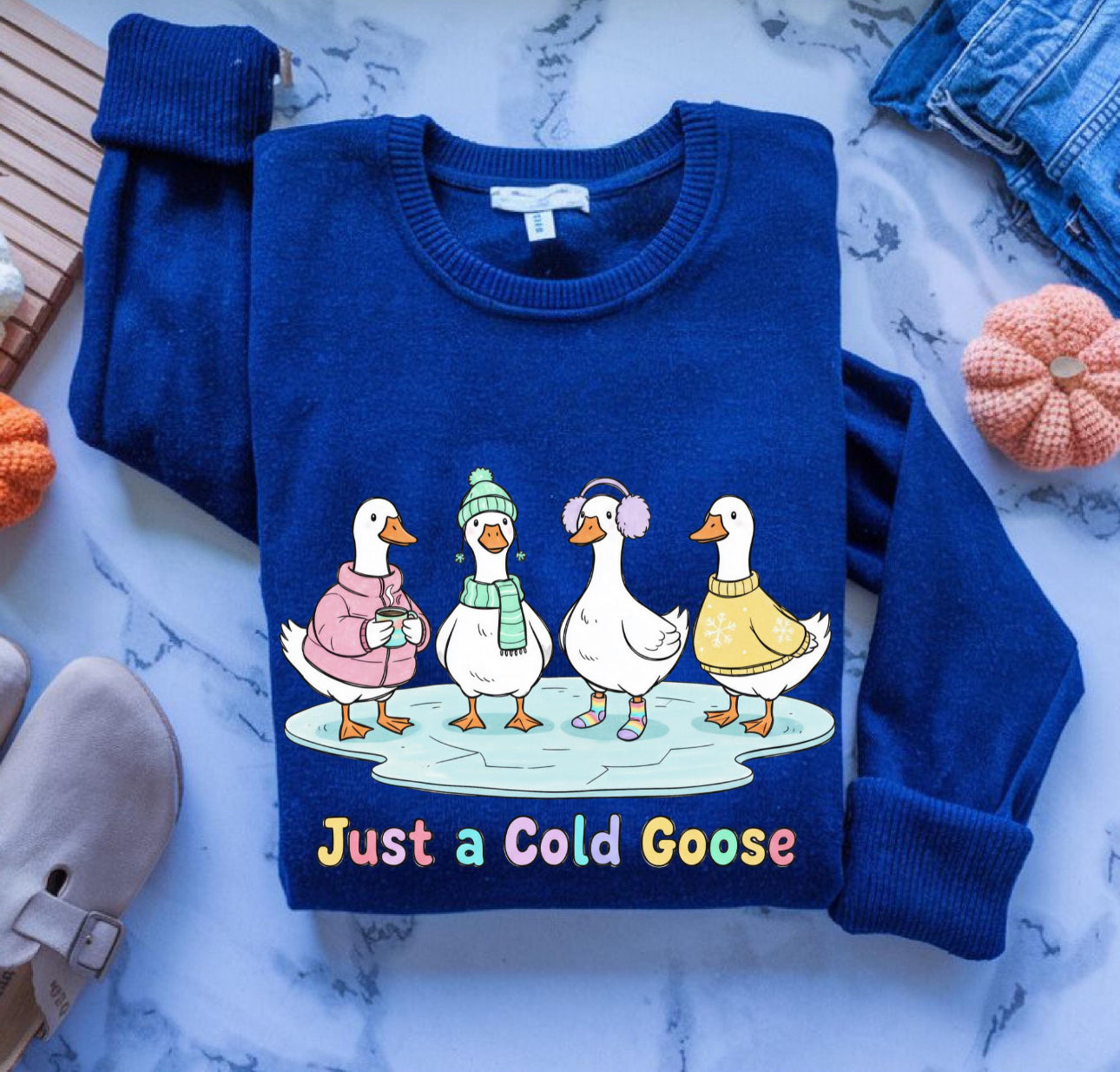 Just a cold goose!!