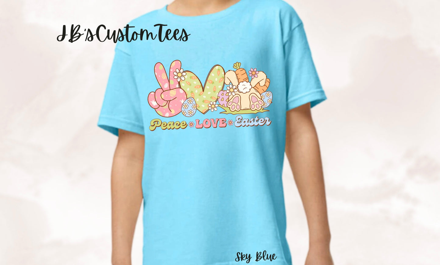 Easter Sky Blue Youth Gildan Tee