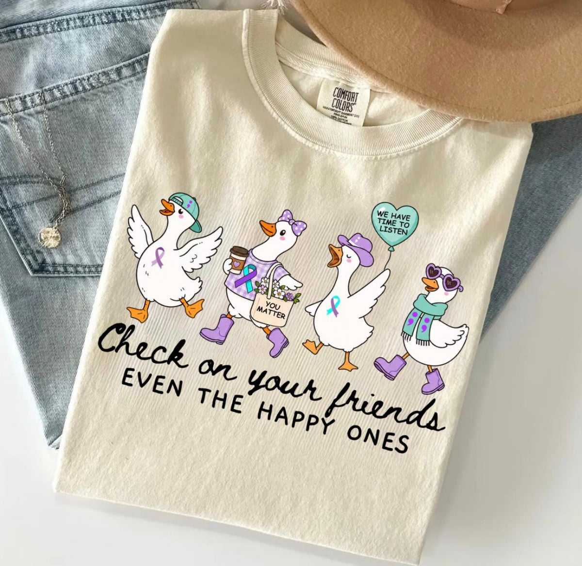 Check on your friends, even the happy ones!