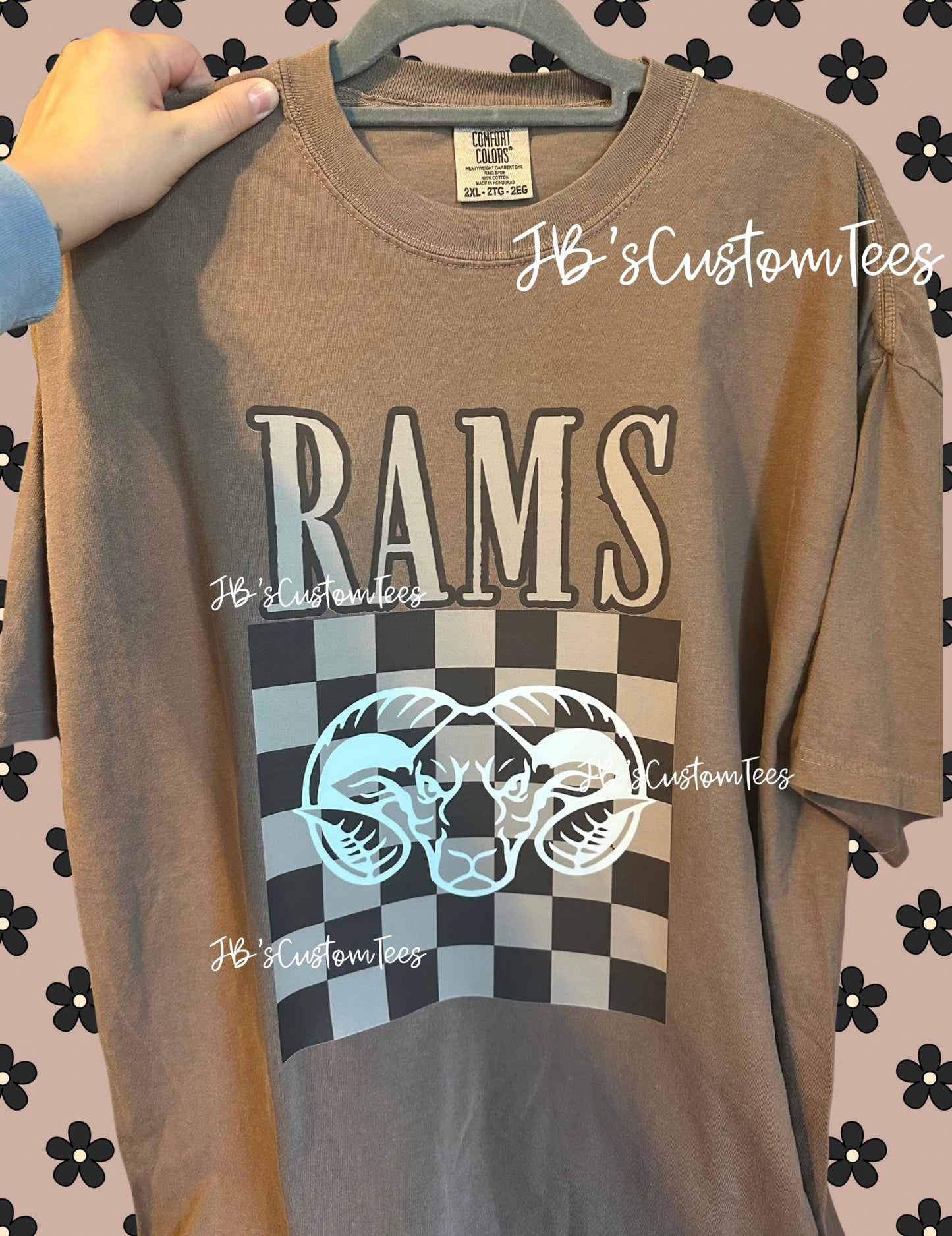 Brown Checkered Rams