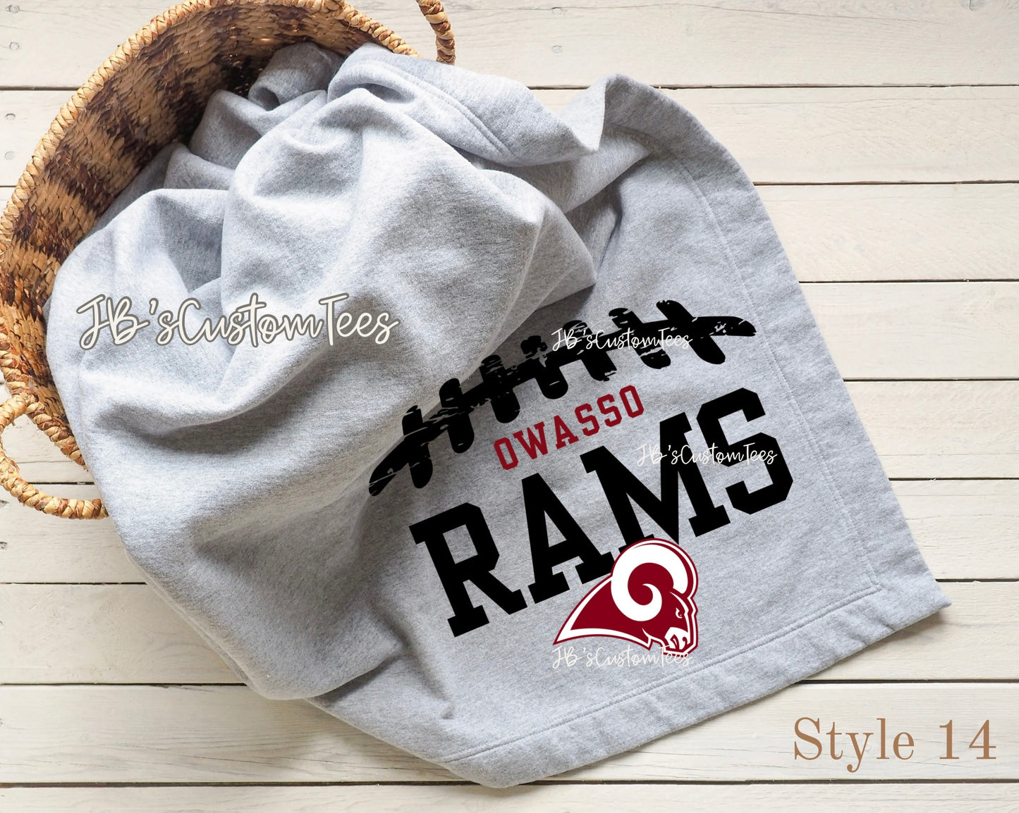 Sport Grey Stadium Blanket