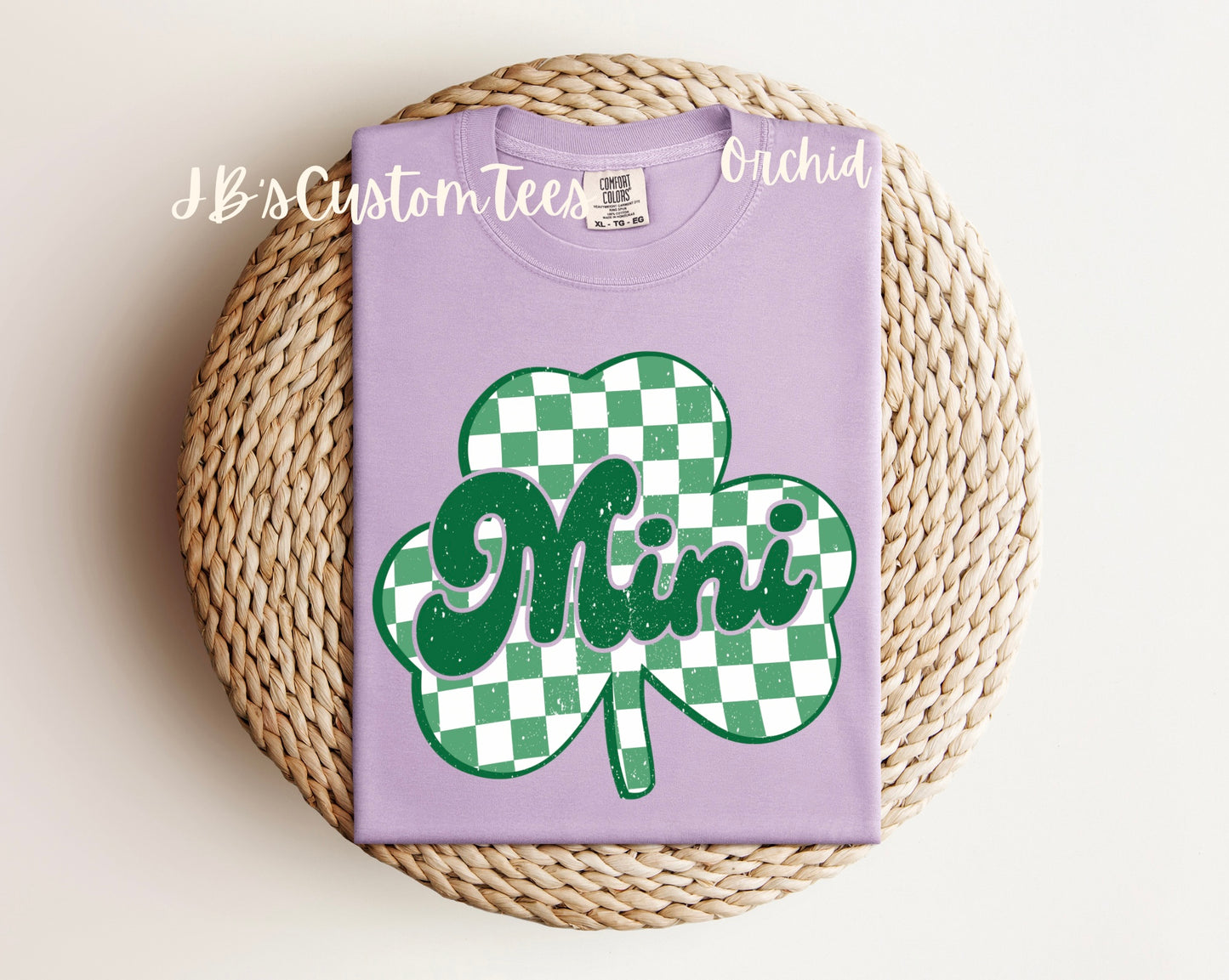 Checkered Mama/Mini Shamrock