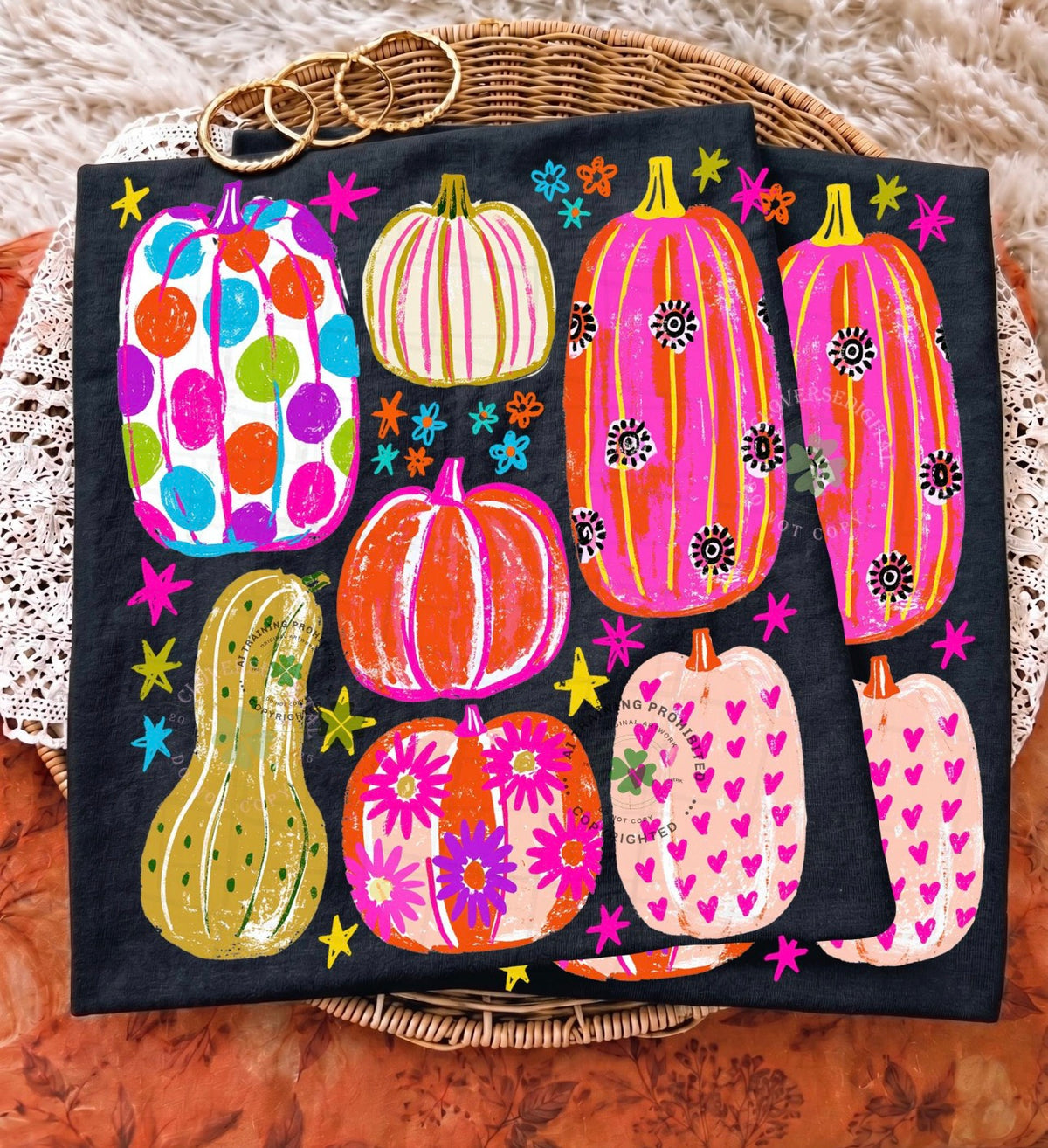 Colorful Pumpkins