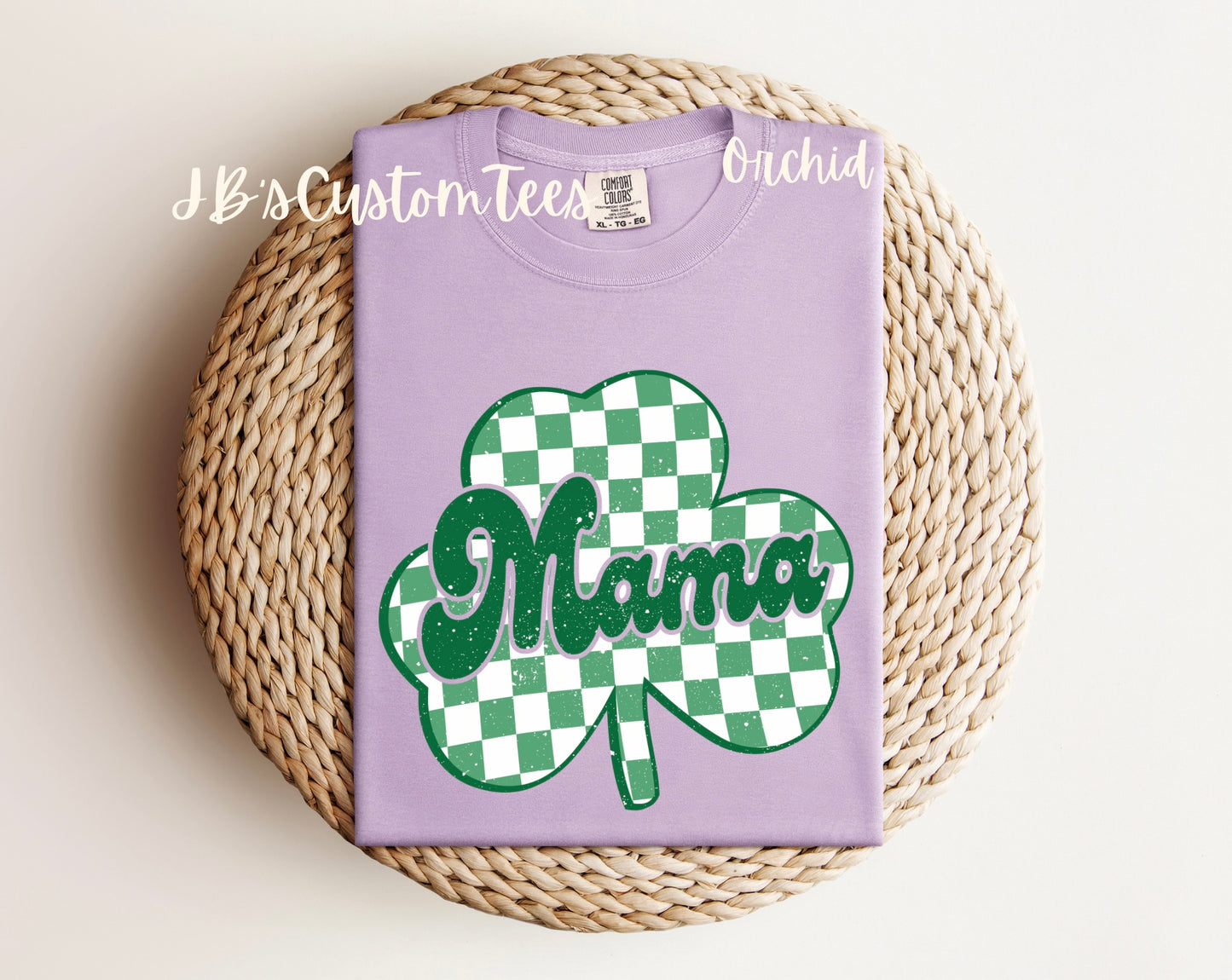 Checkered Mama/Mini Shamrock