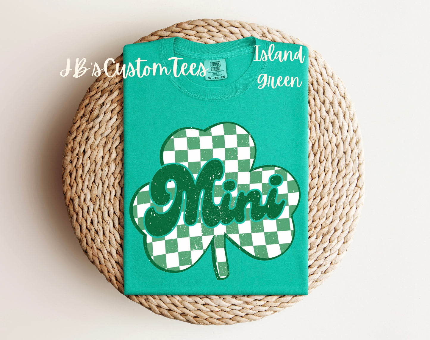 Checkered Mama/Mini Shamrock