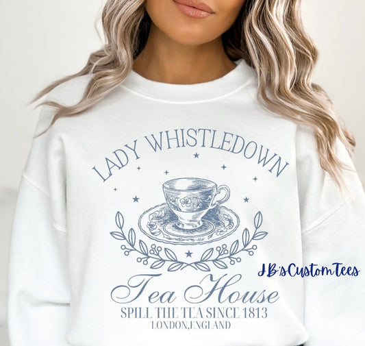 Lady Whistledown White Tee/Sweatshirt